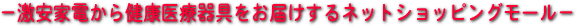 -�����Ɠd���猒�N��Ê������͂�����l�b�g�V���b�s���O���[��-